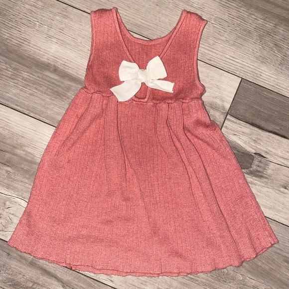 BOW TRIM KNIT DRESS - Picture 5 of 7